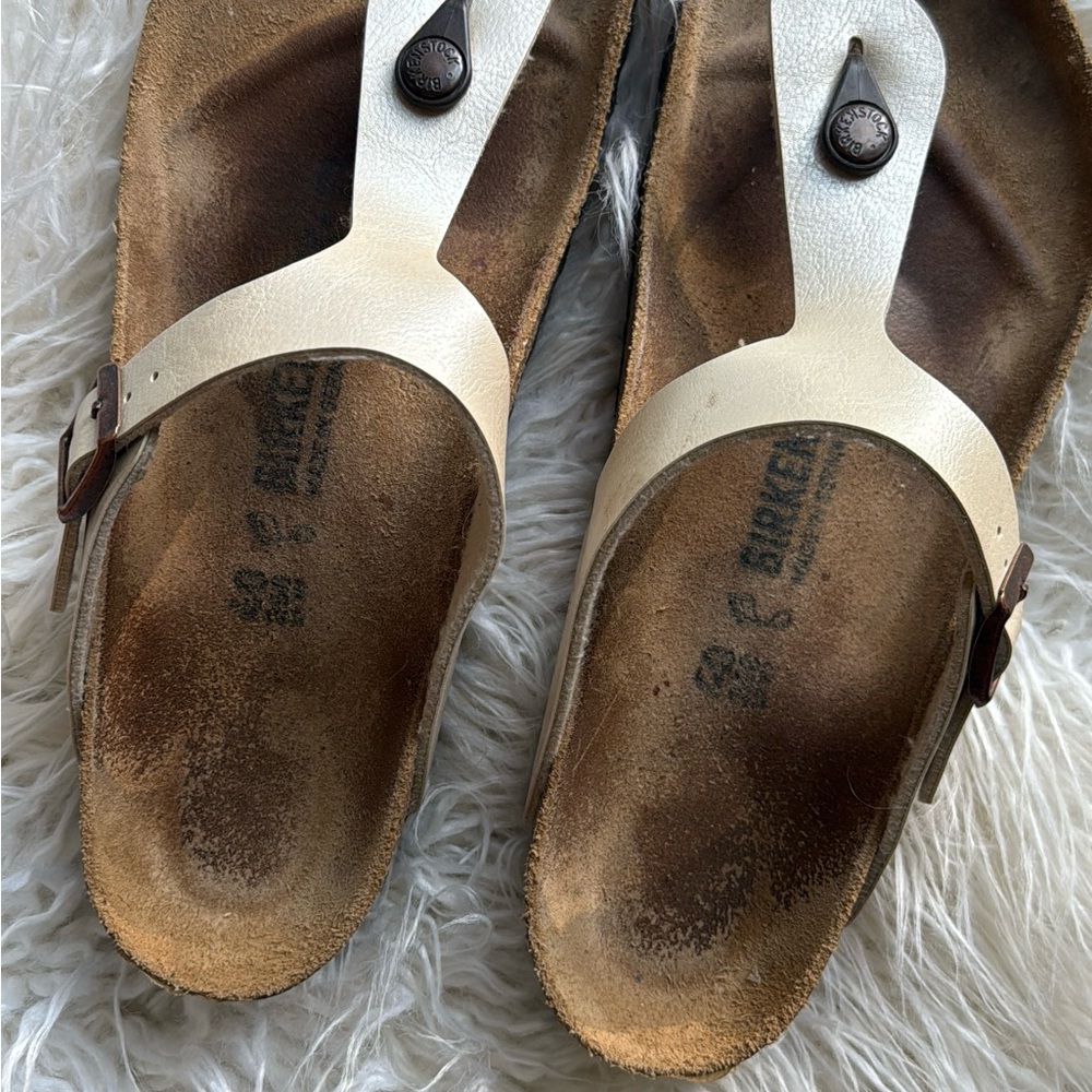 Birkenstock Women's Cream Sandals